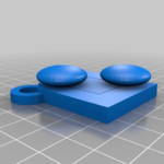 Modelo 3d de Goban llavero - biggerstones para impresoras 3d