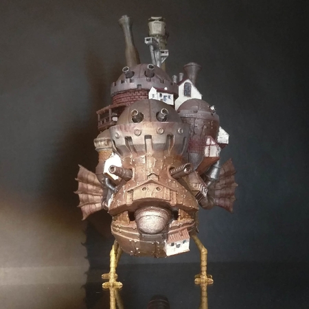 Modelo 3d de Howl moving castle para impresoras 3d