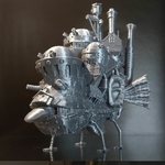 Modelo 3d de Howl moving castle para impresoras 3d