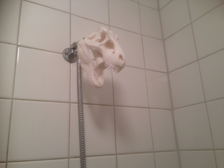 T-rex shower head