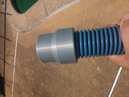  Replacement pool vacuum hose adapter   3d model for 3d printers