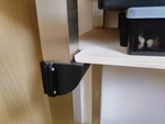  Shelf holder for table foot  3d model for 3d printers