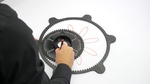  Spirograph - prusament spool - reuse idea  3d model for 3d printers