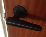  3d-printed replacement for 50's bakelite door-handle  3d model for 3d printers