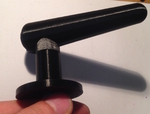  3d-printed replacement for 50's bakelite door-handle  3d model for 3d printers