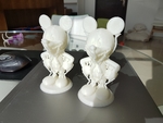 Modelo 3d de Mickey mouse, disney, el carácter de juguete para impresoras 3d