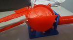   hand powered rotating canadian coin sorter  3d model for 3d printers