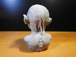 Modelo 3d de Golum busto, de el señor de los anillos para impresoras 3d