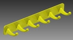  Scarf hook  3d model for 3d printers