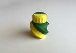  Twisted bottle & screw cup (dual extrusion / 2 color)  3d model for 3d printers