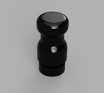  Rivet knob hook : loop  3d model for 3d printers