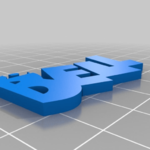  Saved by the bell mmu keychain  3d model for 3d printers