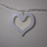  Small heart for led strip  3d model for 3d printers