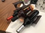 Modelo 3d de Modular estante del vino para impresoras 3d