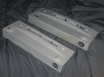 Modelo 3d de El panel frontal/de la manija para el congelador kenmore para impresoras 3d