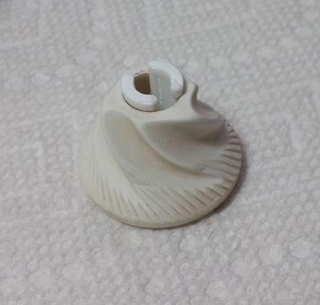 Modelo 3d de Inferior burr titular para porlex molinillos de café para impresoras 3d