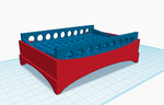  Modern soap dish/sponge tray v2 updated   3d model for 3d printers