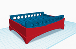 Modelo 3d de Moderno plato de jabón/esponja bandeja v2 actualizado  para impresoras 3d