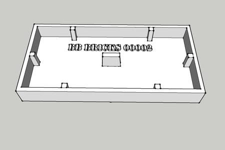  Bb bricks full brick cover   3d model for 3d printers