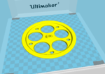  Pulley wheel  3d model for 3d printers