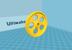  Pulley wheel  3d model for 3d printers