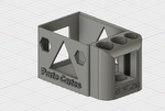  Business cards and pen holder  3d model for 3d printers