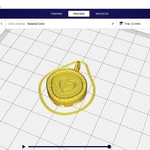 Modelo 3d de Sello de deseo para impresoras 3d