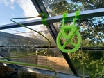  Hoist and brackets for grow lamps  3d model for 3d printers
