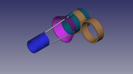  Leaf skimmer v2  3d model for 3d printers