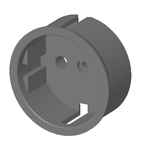  Mains socket cap  3d model for 3d printers