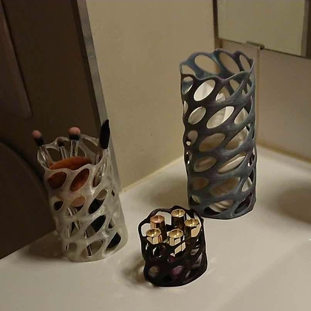  Voronoi vases  3d model for 3d printers