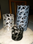 Modelo 3d de De voronoi de los floreros para impresoras 3d