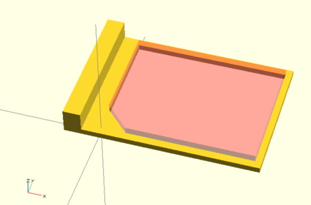  Trays for 3ff and 4ff sim cards  3d model for 3d printers