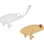  Frog jewelry  3d model for 3d printers