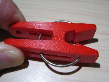  Clothes peg  3d model for 3d printers