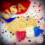  Usa cookie cutter (4th of july special edition)  3d model for 3d printers