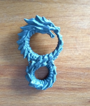  Ouroboros pendant (altered carbon)  3d model for 3d printers