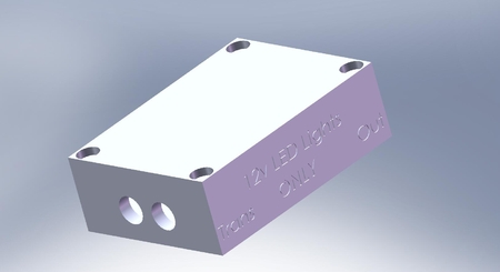 LED de Luz de Tira de la caja de empalmes