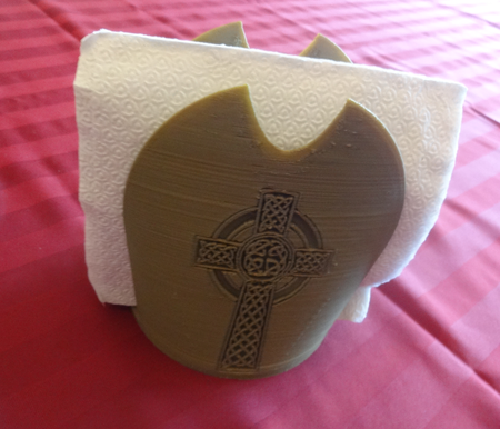 Celtic Cross Napkin Holder