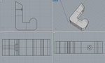 Modelo 3d de Dcrl gancho de la capa para impresoras 3d