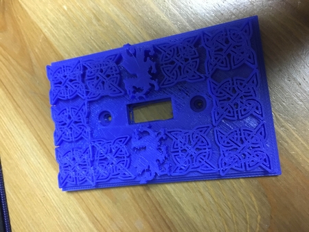  Viking dragon light switch face plate  3d model for 3d printers