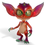  My gremlin  3d model for 3d printers