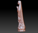 Modelo 3d de Virgen maría para impresoras 3d