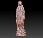 Modelo 3d de Virgen maría para impresoras 3d