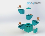  Reservoir lid - 3dponics herb garden  3d model for 3d printers