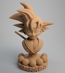 Modelo 3d de Kid goku para impresoras 3d