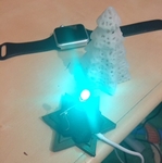 Modelo 3d de Led adorno del Árbol de navidad para impresoras 3d