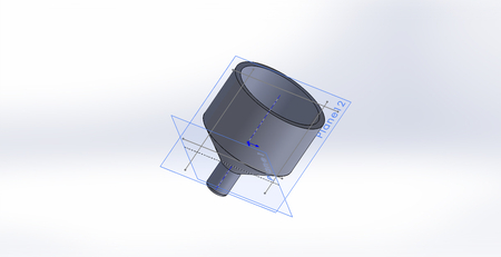 Modelo 3d de Pequeño embudo para impresoras 3d