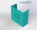  Pump mount - 3dponics herb garden  3d model for 3d printers