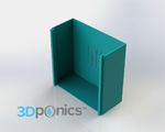  Pump mount - 3dponics herb garden  3d model for 3d printers